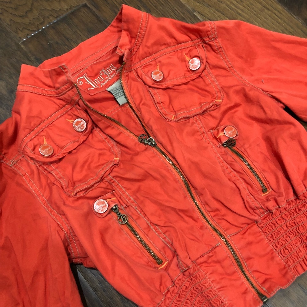 Orange crop jacket